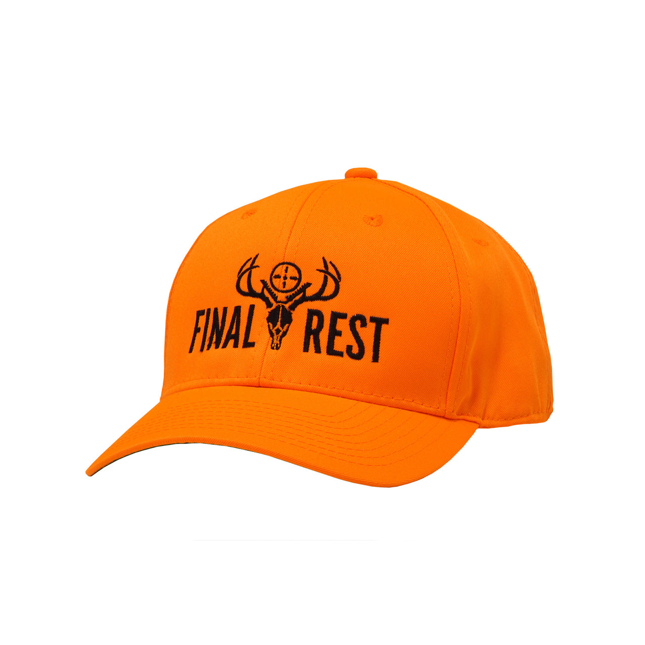 Final Rest Snapback Hat Orange